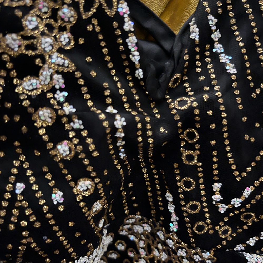 Gorgeous Embellished Sequins mini dress with laced-up back. Simply gorgeous!!